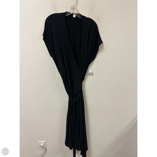 Dress Casual Maxi By Old Navy In Black, Size: 2x