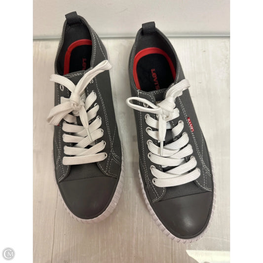 Shoes Athletic By Levis In Grey, Size: 8.5