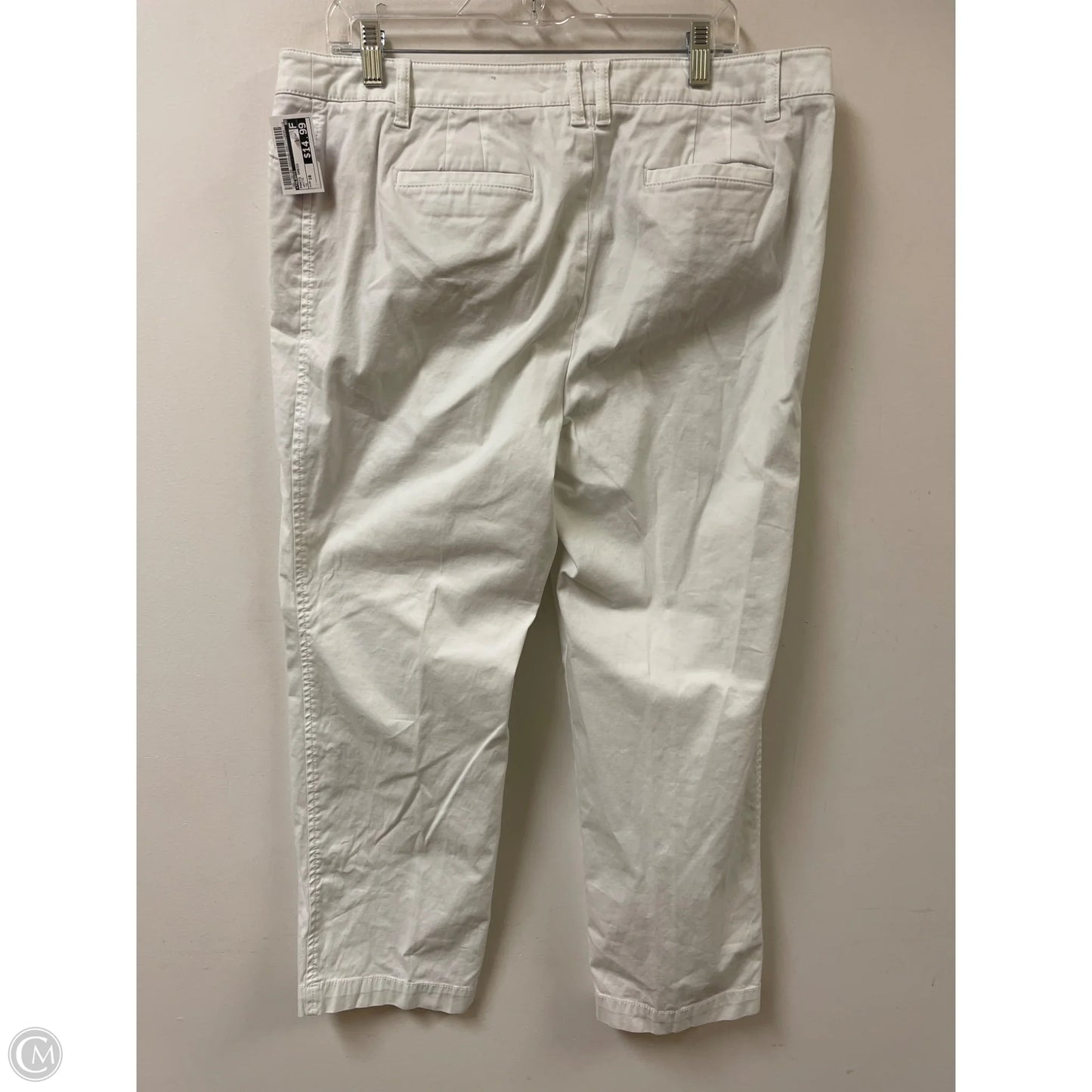 Pants Dress By Talbots In White, Size: 16