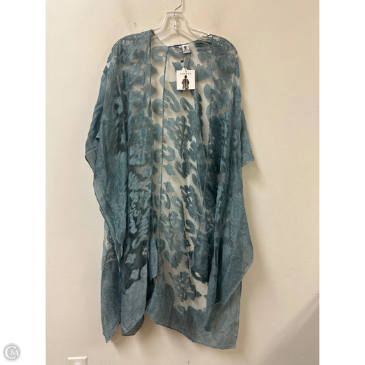 Sweater Cardigan By Jessica Mcclintok In Blue, Size: Xl