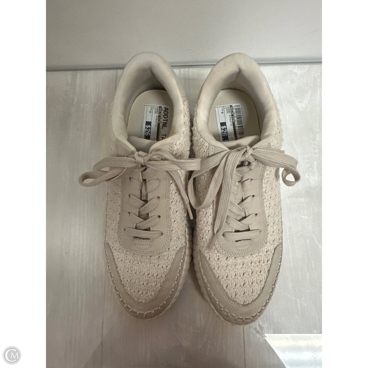 Shoes Athletic By Dolce Vita In Cream, Size: 9