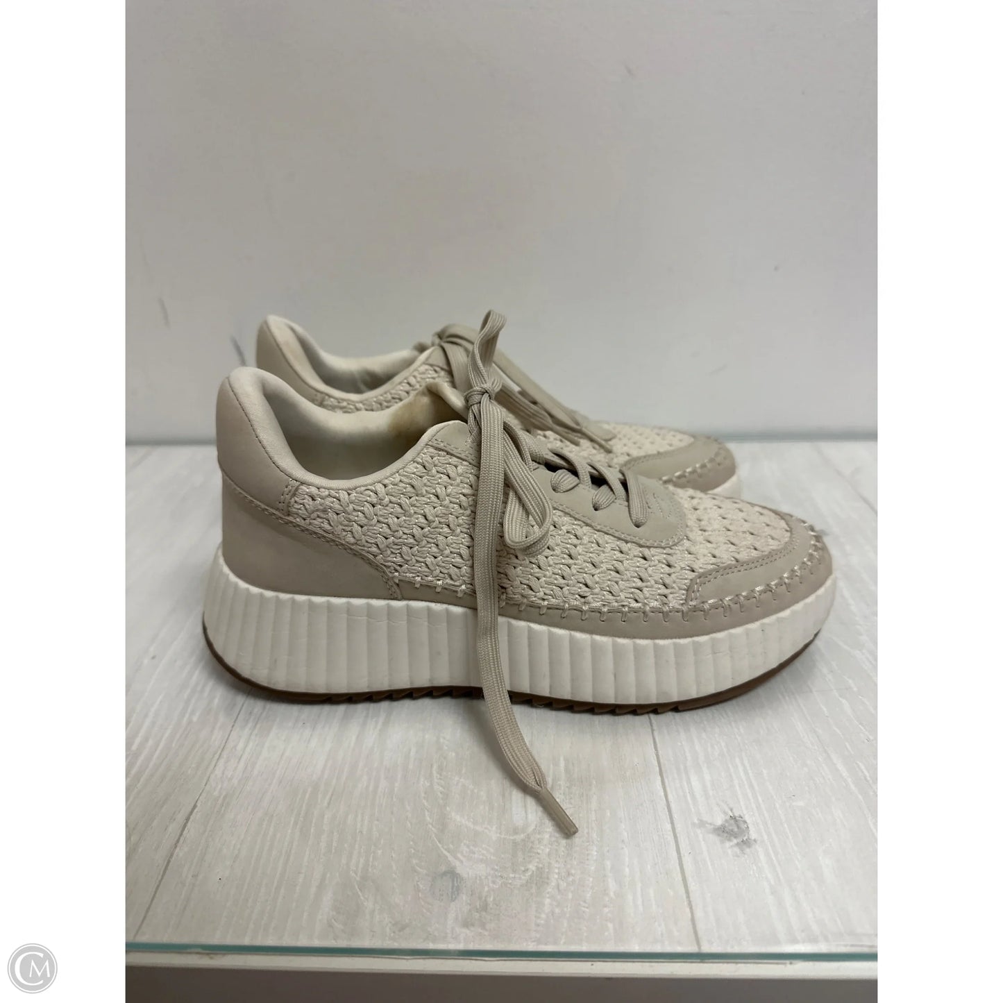 Shoes Athletic By Dolce Vita In Cream, Size: 9