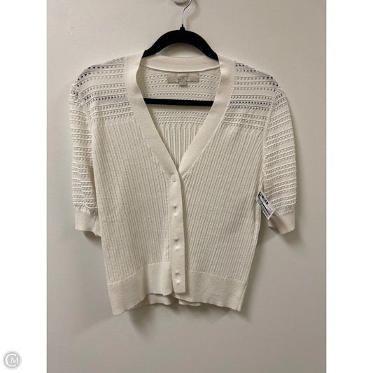 Sweater By Loft In White, Size: M