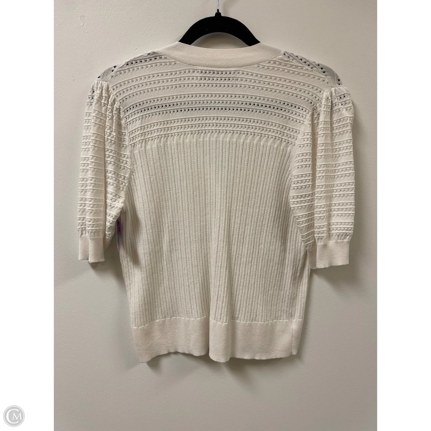 Sweater By Loft In White, Size: M
