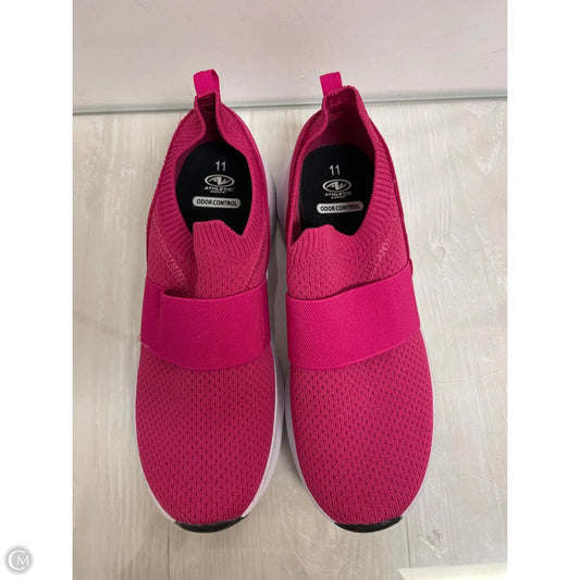 Shoes Athletic By Athletic Works In Pink, Size: 11