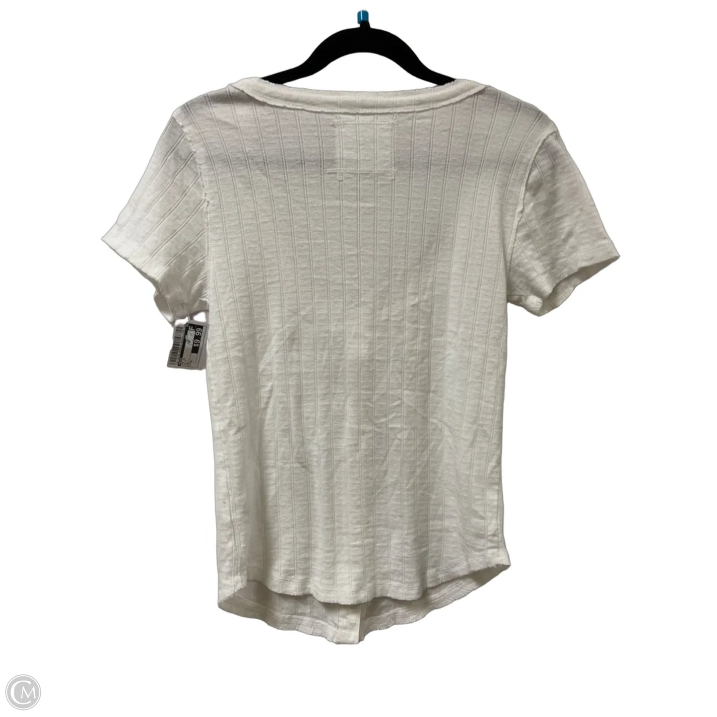 Top Short Sleeve By Aerie In White, Size: M