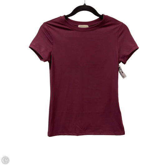Top Short Sleeve By Clothes Mentor In Red, Size: S