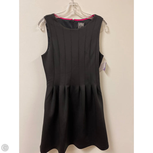 Dress Casual Midi By Vince Camuto In Black, Size: L