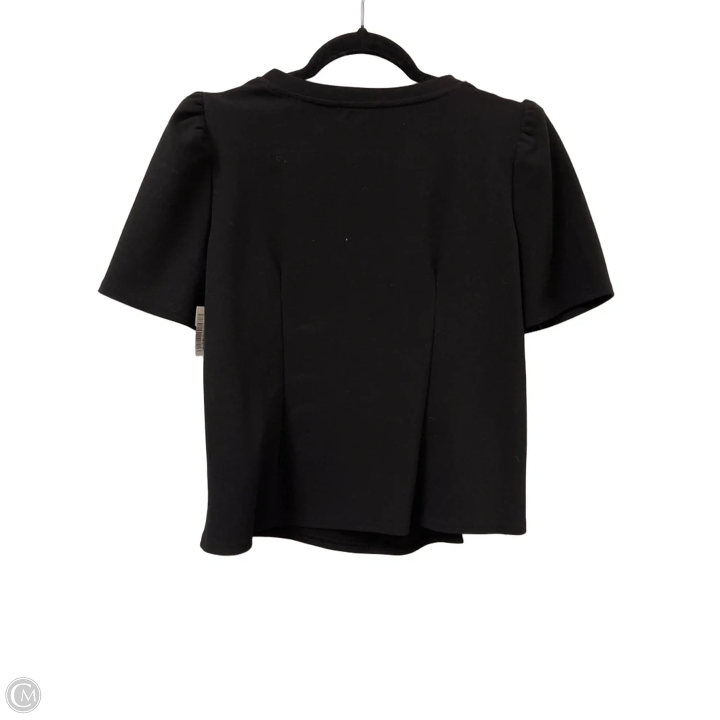 Top Short Sleeve By Modern Works In Black, Size: S