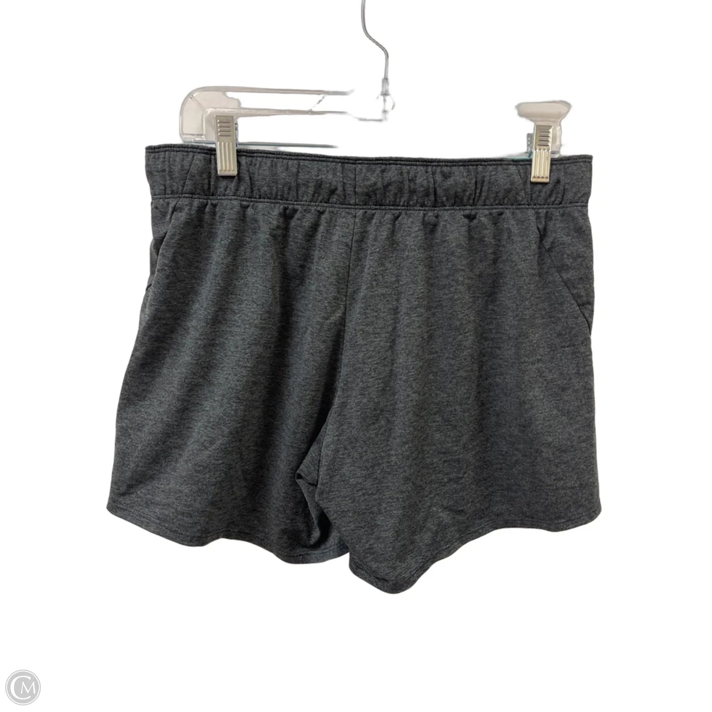 Athletic Shorts By Nike In Grey, Size: M