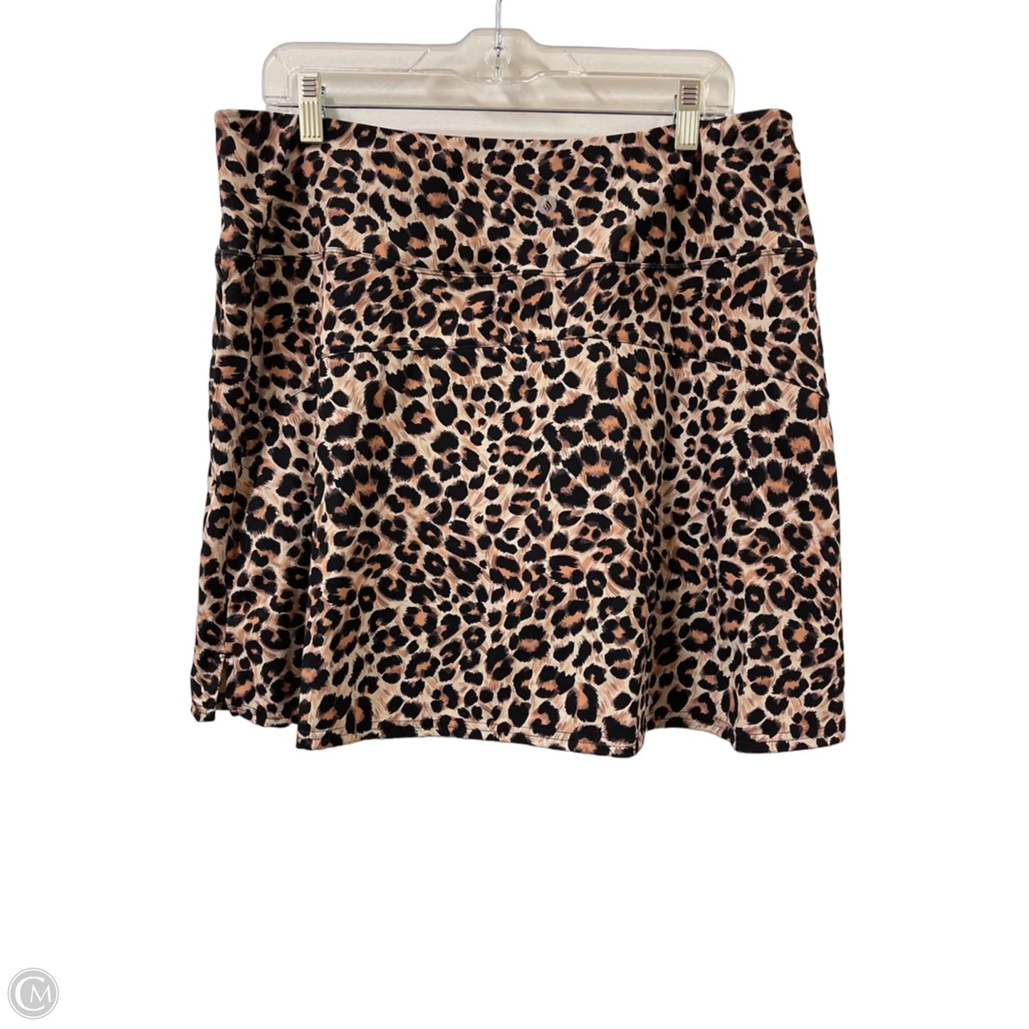 Athletic Skort By Clothes Mentor In Animal Print, Size: 2x