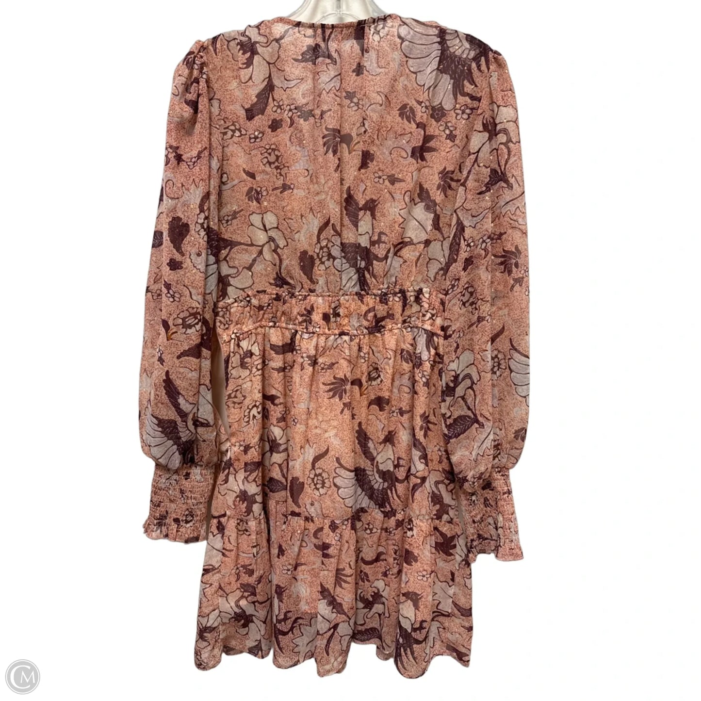 Dress Casual Midi By Clothes Mentor In Floral Print, Size: M