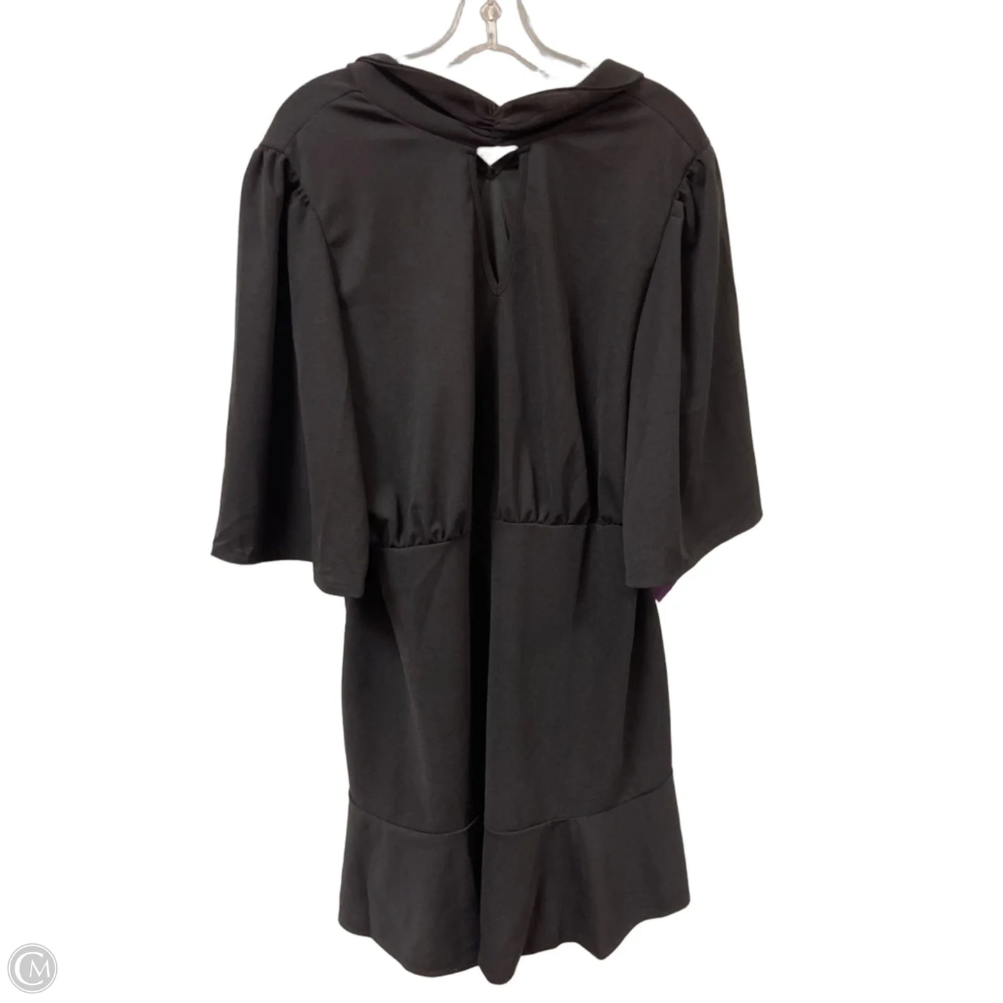 Dress Casual Midi By Clothes Mentor In Black, Size: 2x