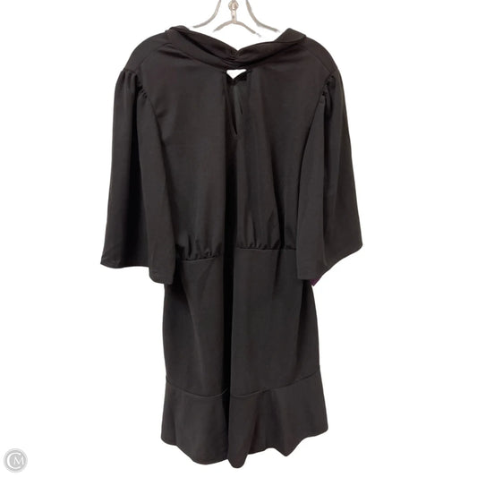 Dress Casual Midi By Clothes Mentor In Black, Size: 2x