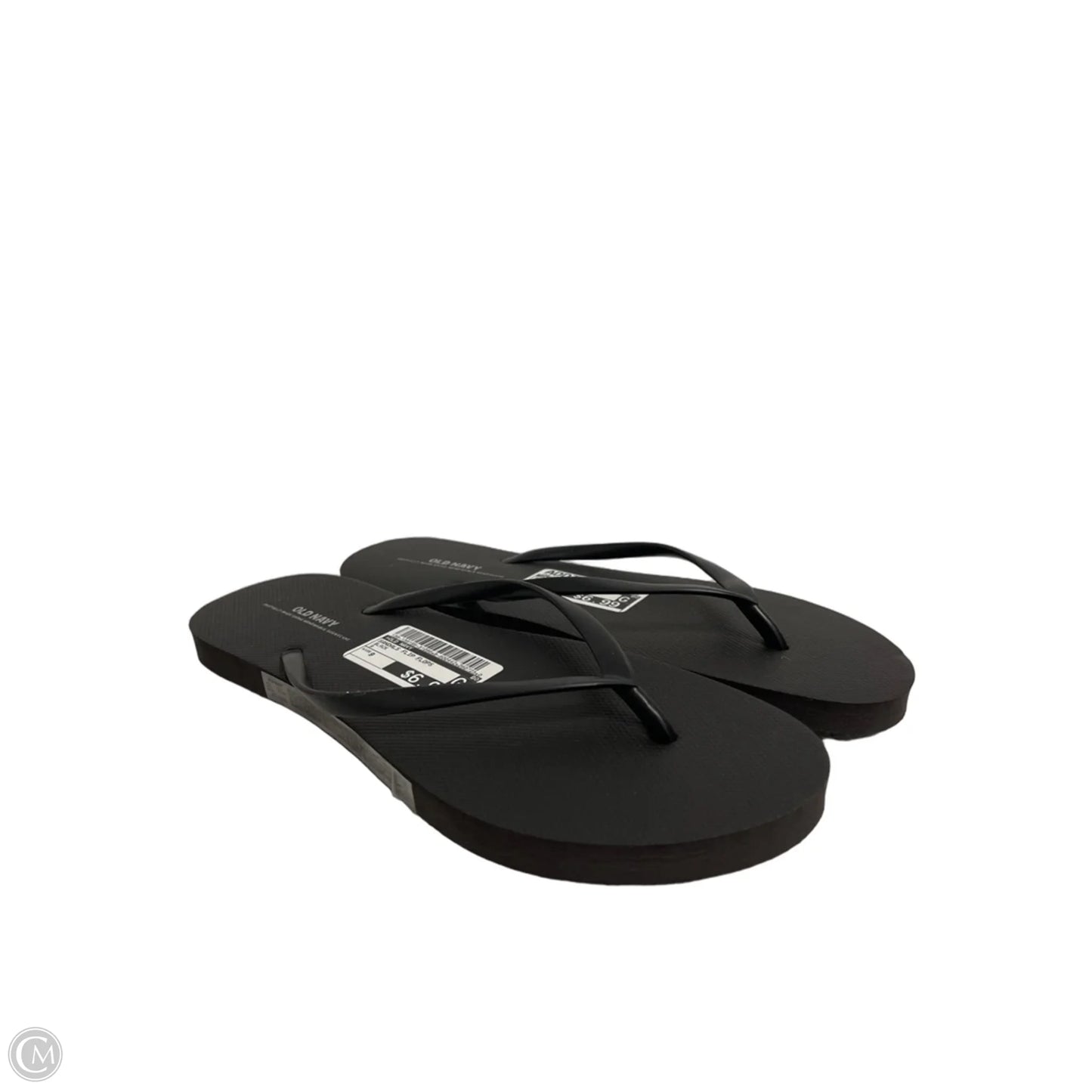 Sandals Flip Flops By Old Navy In Black, Size: 9