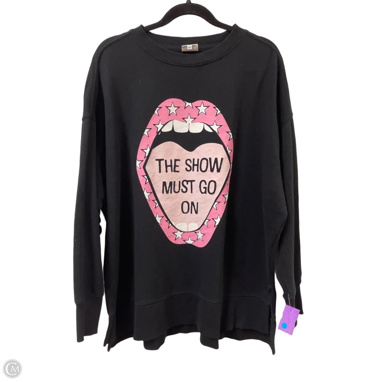 Sweater By Crown And Ivy In Black, Size: L