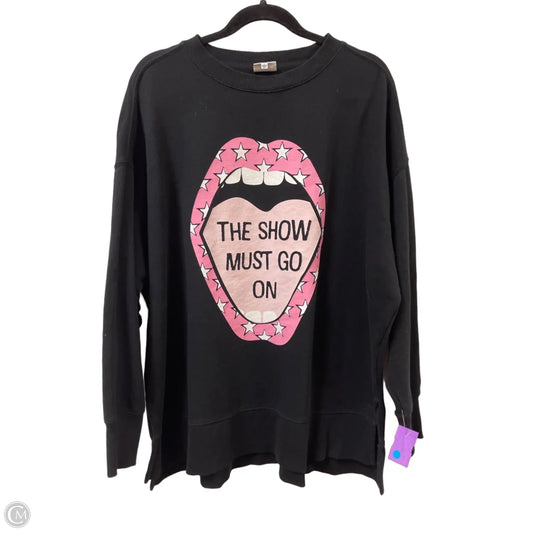 Sweater By Crown And Ivy In Black, Size: L