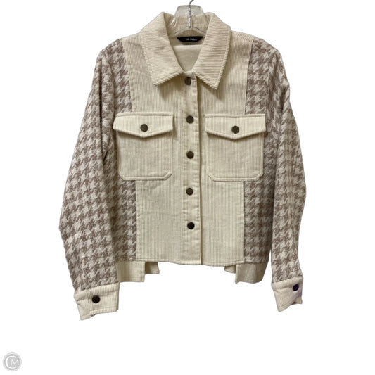 Blazer By Ali Miles In Cream, Size: M