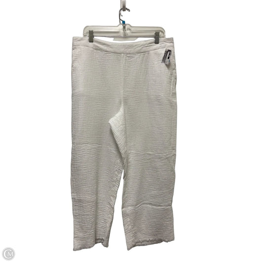 Pants Lounge By Appleseeds In White, Size: 12