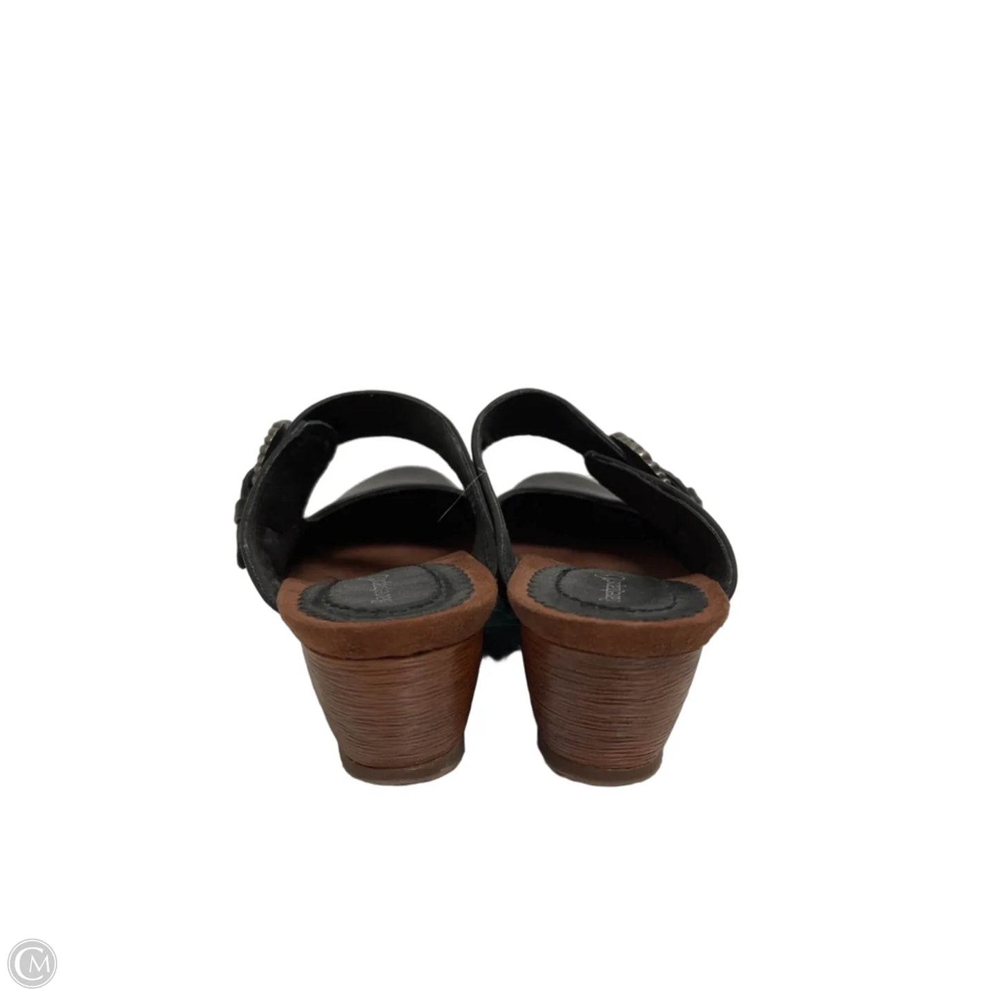 Shoes Heels Wedge By Bare Traps In Black, Size: 7.5