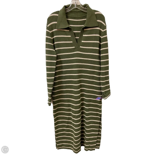 Dress Casual Maxi By Clothes Mentor In Green, Size: M