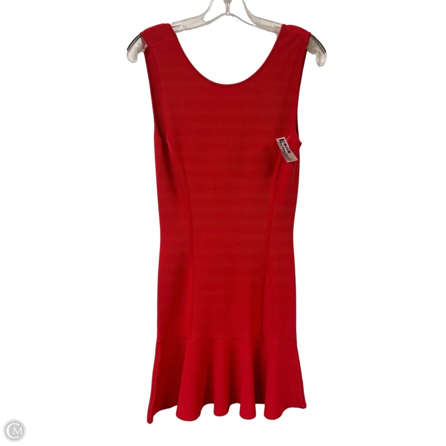 Dress Casual Midi By Bcbgmaxazria In Red, Size: M