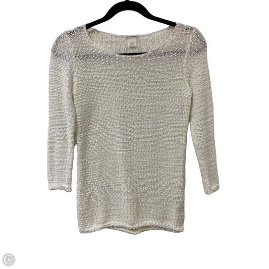 Sweater By Club Monaco In White, Size: Xs