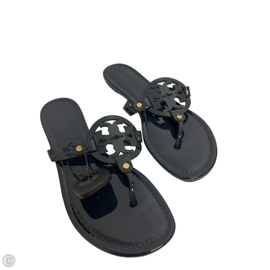 Sandals Designer By Tory Burch In Navy, Size: 9.5