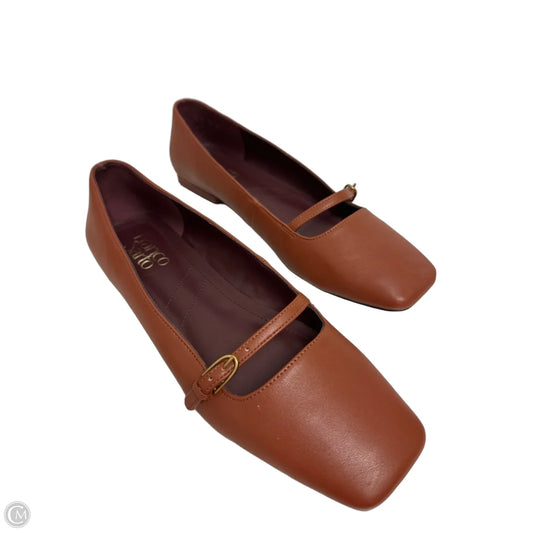 Shoes Flats By Franco Sarto In Brown, Size: 9