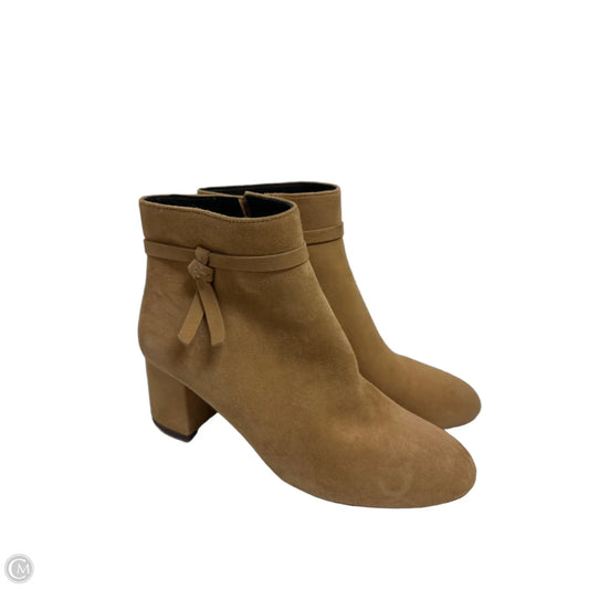Boots Designer By Kate Spade In Tan, Size: 7