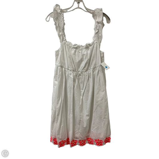 Dress Casual Midi By J. Crew In White, Size: 12
