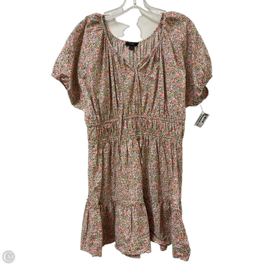 Dress Casual Midi By J. Crew In Floral Print, Size: L
