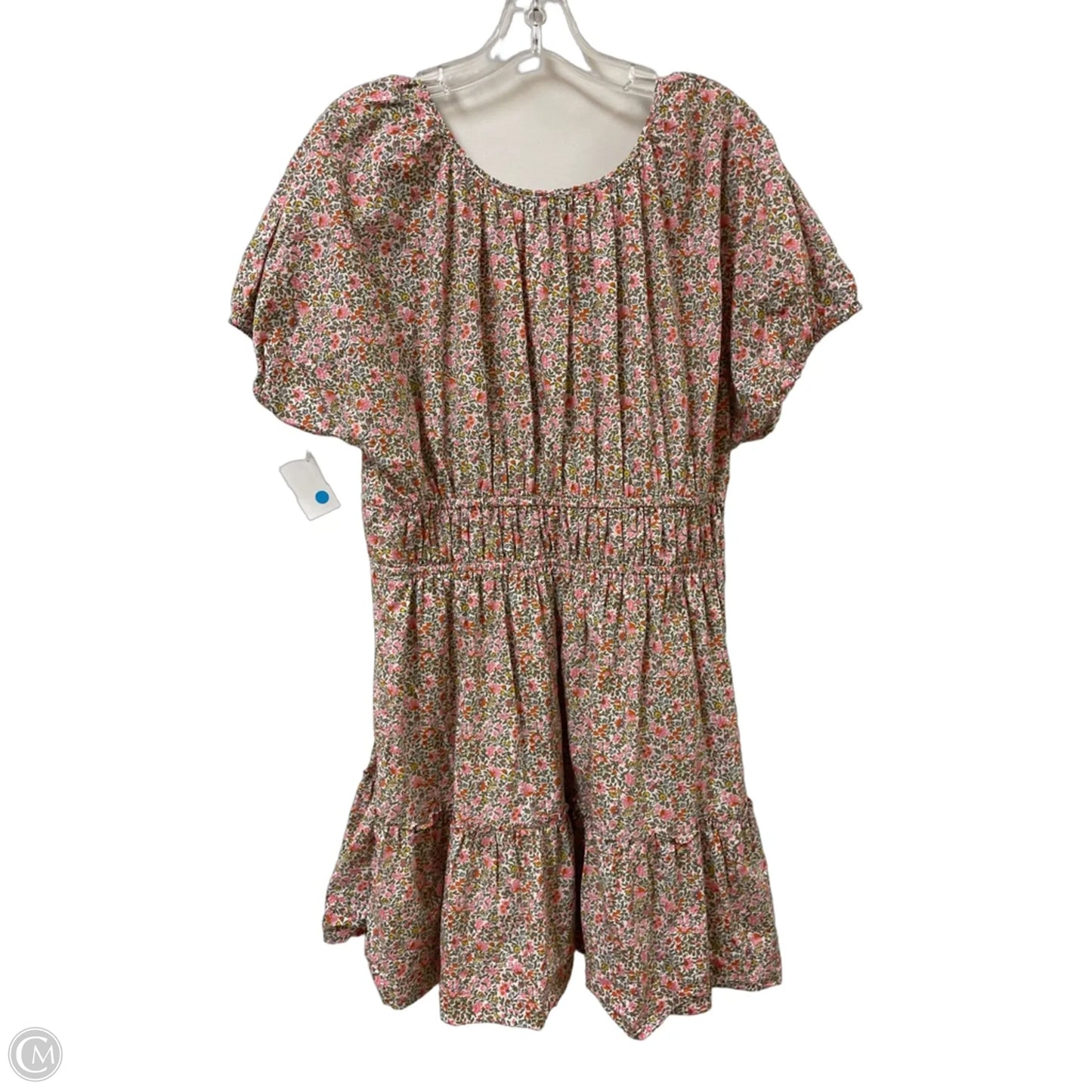 Dress Casual Midi By J. Crew In Floral Print, Size: L
