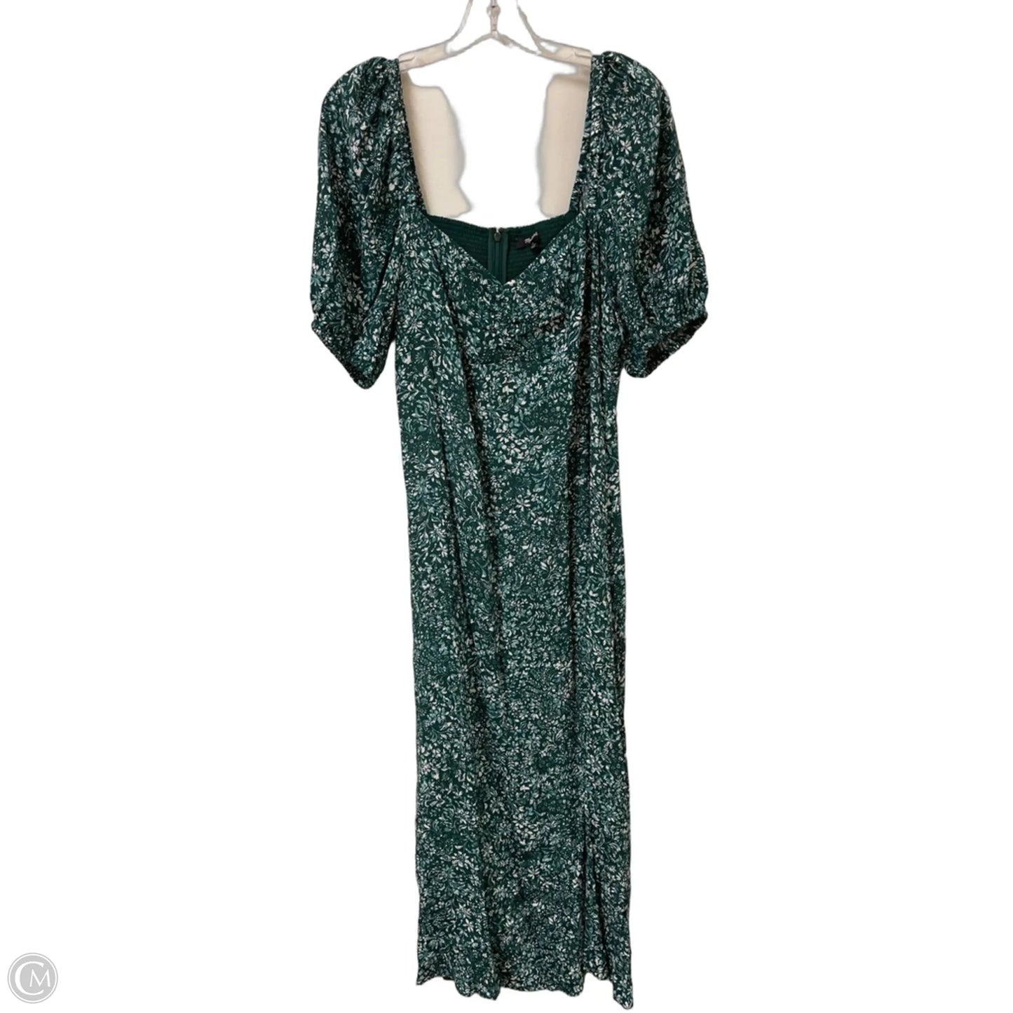 Dress Casual Maxi By Madewell In Green, Size: L