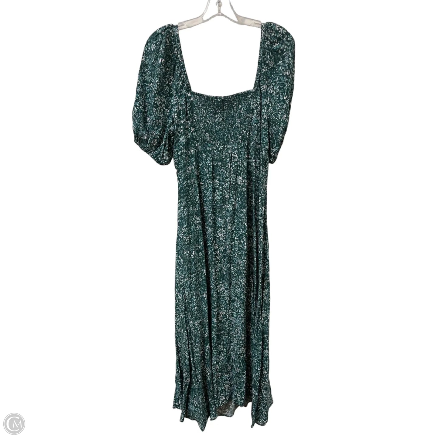 Dress Casual Maxi By Madewell In Green, Size: L