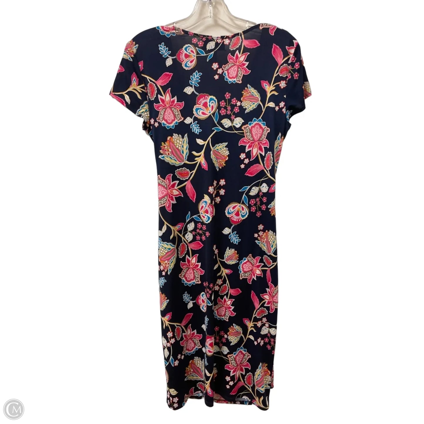 Dress Casual Midi By Joseph Ribkoff In Navy, Size: L
