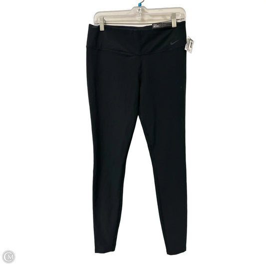 Athletic Leggings By Nike In Black, Size: L