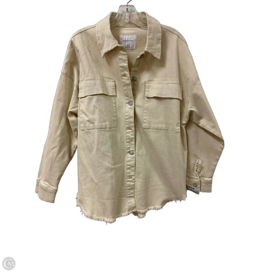 Blazer By Celebrity Pink In Cream, Size: M
