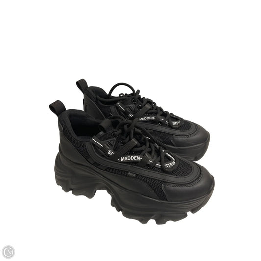 Shoes Athletic By Steve Madden In Black, Size: 9