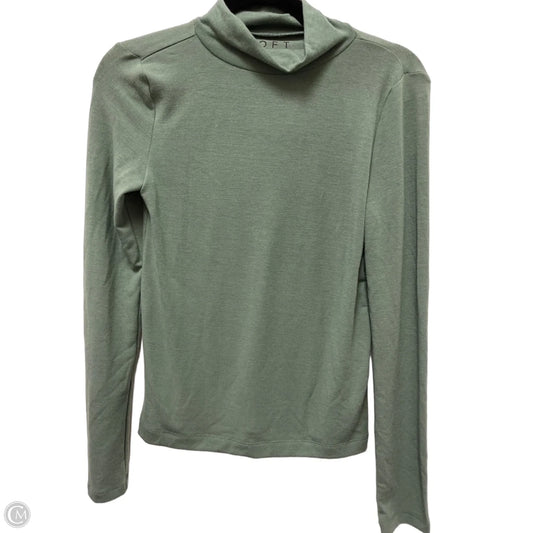 Top Long Sleeve By Loft In Green, Size: Xs