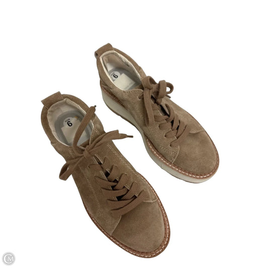 Shoes Heels Wedge By Dolce Vita In Tan, Size: 6