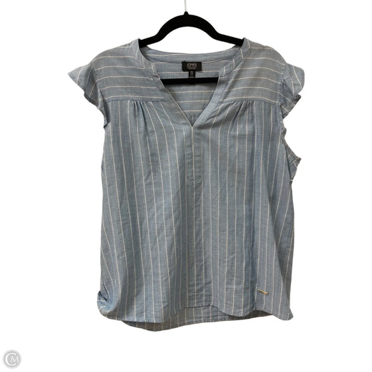 Top Short Sleeve By Jones New York In Blue, Size: M