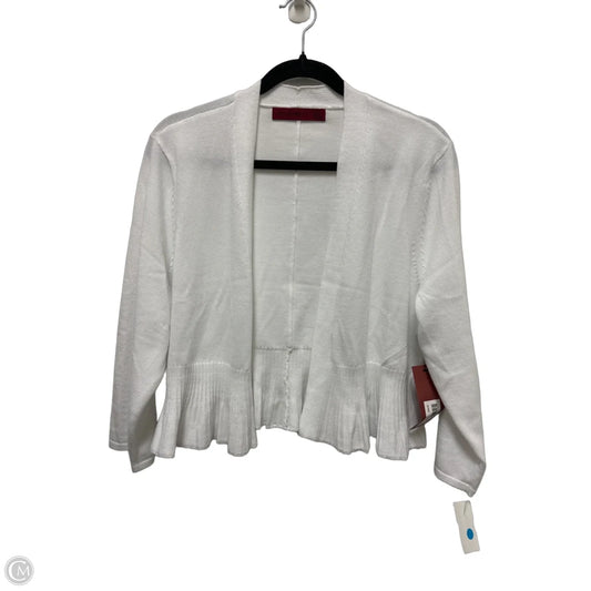 Sweater Cardigan By Love Scarlett In White, Size: L