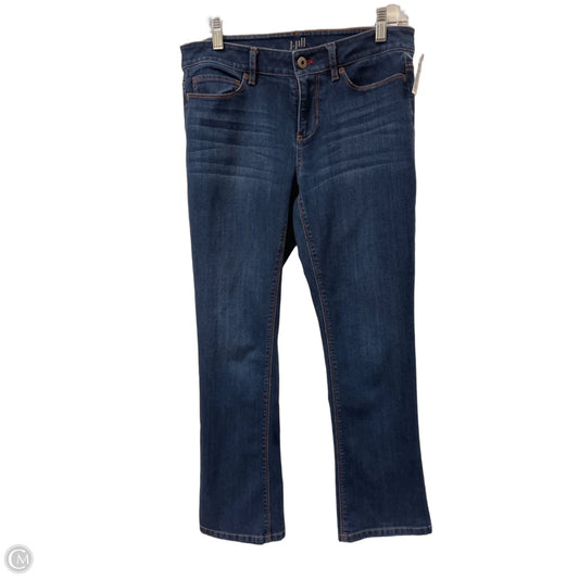 Jeans Straight By J. Jill In Blue Denim, Size: 6
