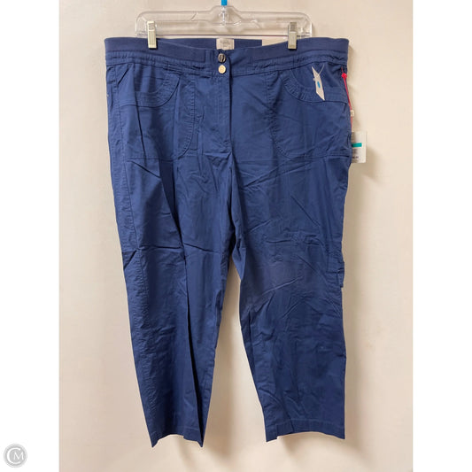 Pants Other By Rafaella In Navy, Size: 16