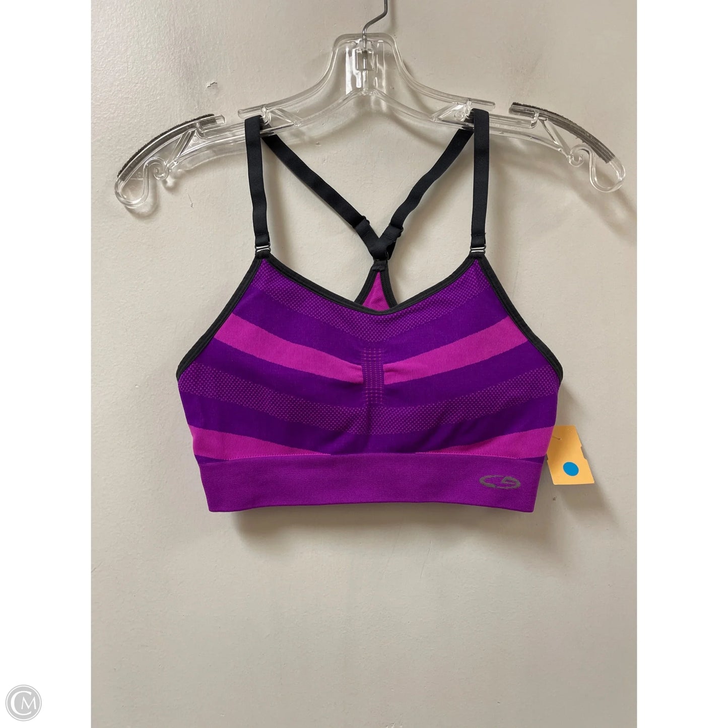 Athletic Bra By Champion In Purple, Size: L