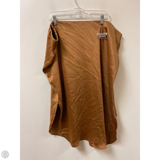 Skirt Midi By Lane Bryant In Brown, Size: 28