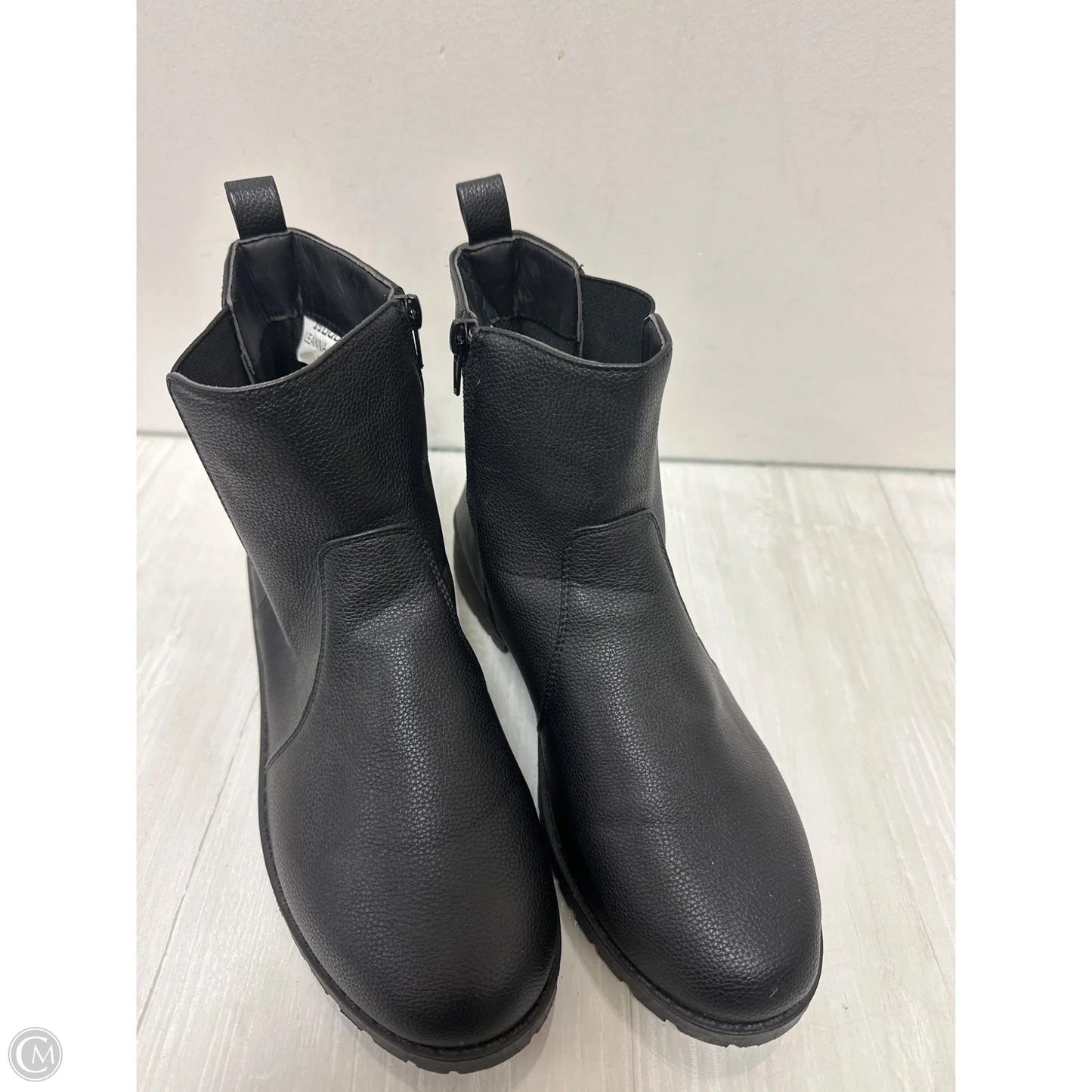 Boots Ankle Flats By Mudd In Black, Size: 11