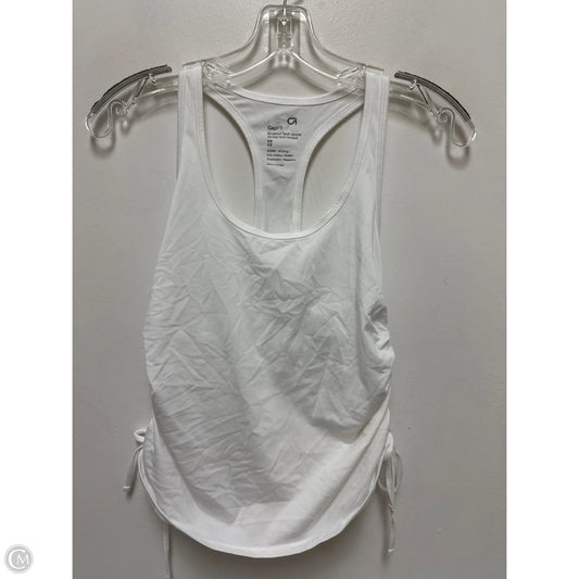 Athletic Tank Top By Gapfit In White, Size: Xs