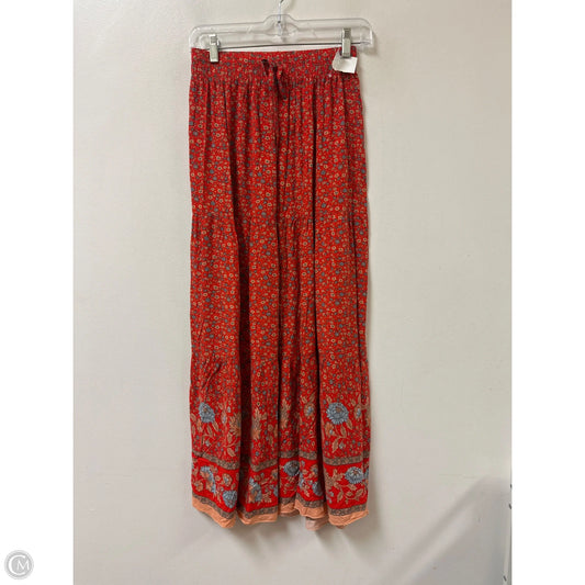 Skirt Maxi By Clothes Mentor In Red, Size: 4